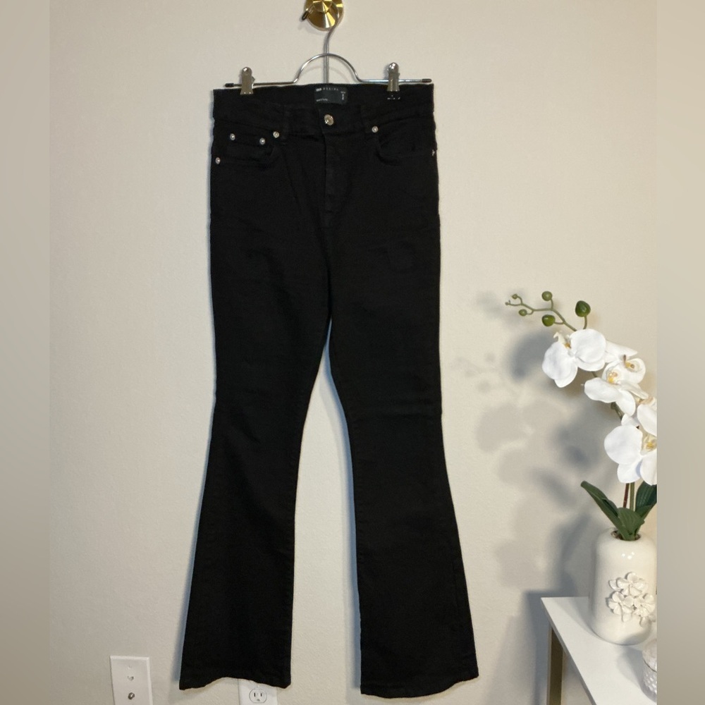 ASOS Black Flared Jeans - Picture 2 of 10